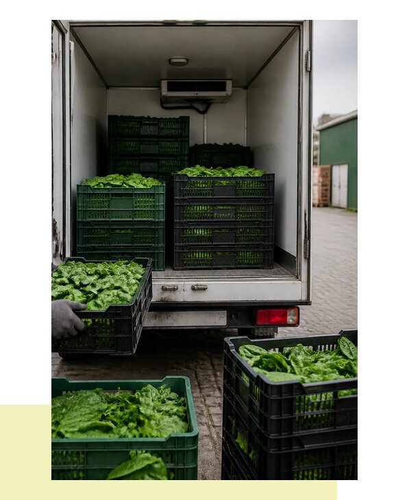 Перевозка шпината в Гулькевичи с сохранением свежести продукции